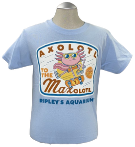 Axolotl to the Maxalotl Youth Tee