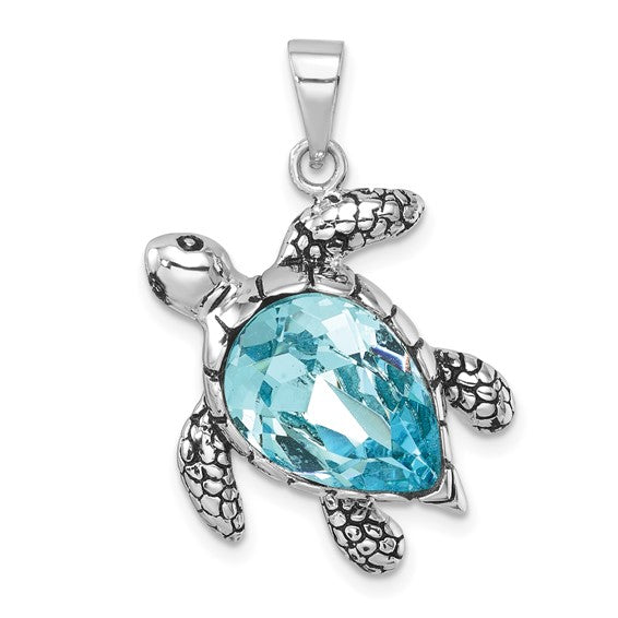 Turtle Pendant in Box